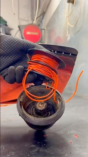 How to Reline a Stihl Weedwacker FAST (Less Than 1 Minute!)