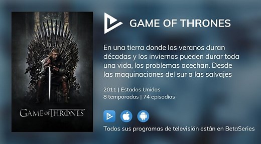 Ver Game of Thrones en streaming