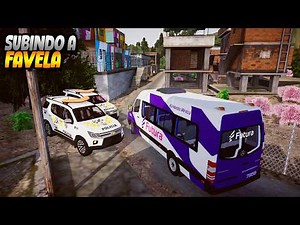 FUI DE VAN NO MEIO DA FAVELA - PROTON BUS SIMULATOR