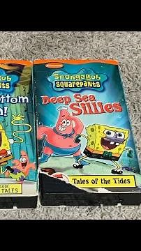 Review SpongeBob SquarePants bikini bottom bash and deep sea sillies 2003 VHS tapes