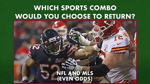 48K views · 16 reactions | The NFL and MLS, NBA and NHL, or MLB and NCAAF—which sports combo do you want to return first? | The Ringer | Facebook