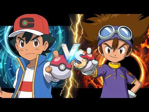 Pokemon Battle Crossover: ASH Vs. TAICHI (Digimon)