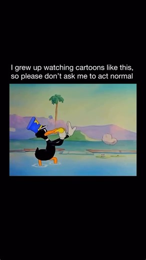 Nagarji Edits on Instagram: "Daffy Duck and the Dinosaur (1939) is a classic Looney Tunes short directed by Chuck Jones during the early years of Daffy’s evolution. In this cartoon, Daffy travels back to prehistoric times and finds himself face to face with a massive dinosaur named Caspar. Unlike later versions of Daffy, who became sly and self absorbed, this early Daffy is loud, unpredictable, and completely fearless to the point of absurdity. The humor comes from Daffy’s relentless confidence.