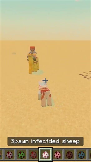 Villager camel vs sheep infected!! Amazing fight mod mobs in minecraft #minecraft