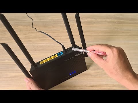 Reset ASUS WiFi Router Forgotten Password
