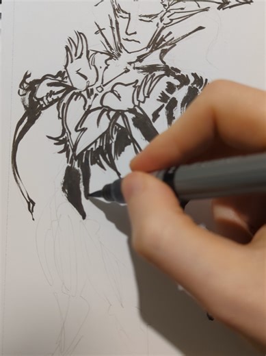 Draw It: Easy Drawing Tutorial with Ink Brush Pen