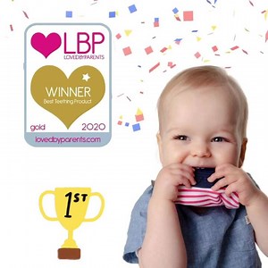 57 reactions · 14 comments |  We're still on cloud 9 ☁️✨after winning THREE @lovedbyparents Awards, including two top Platinum wins for our Neckerchew for Best Teething Aid and Best Baby Gift and Gold for Best Teething Product! We're so glad it's helping so many babies and parents out there with teething! Thanks to everyone who voted to help us win these awards.  #awardwinning #neckerchew | Cheeky Chompers | Facebook