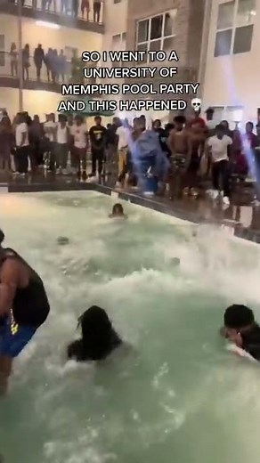 Thought he could run across the water 💀