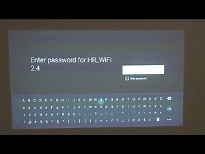 How to Connect XIAOMI Mi Smart Projector 2 Pro with WiFi - Add...
