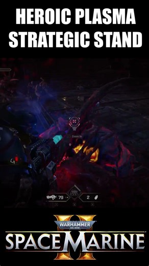 Heroic Plasma Holds the Line! #spacemarine2 #warhammer40k #gaming