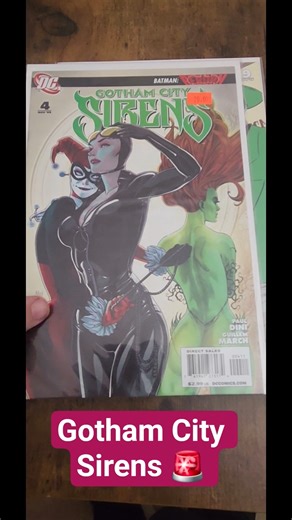 Gotham City Sirens 🚨 Covers Are Incredibly Amazing #gothamcitysirens #dccomics #comiccollecting