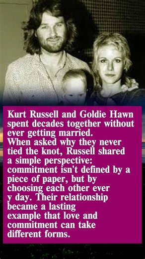 Why Kurt Russell Believes Commitment Isn't Defined by Marriage😍