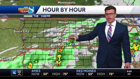 Iowa weather: More storm chances this week
