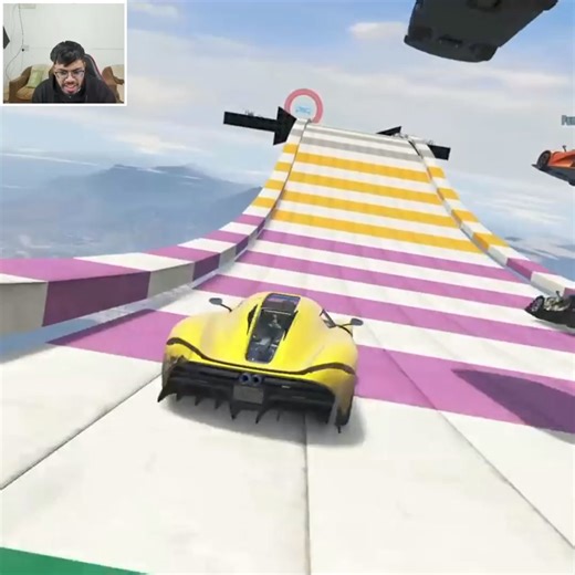 Buggati chiron zig zag car challenge in gta 5 | Casetoo