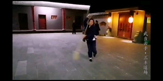 钟云龙道长传授徒弟拳法
