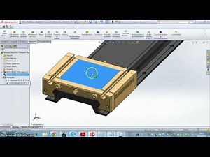 SOLIDWORKS - Alien MATE by LFS-8-3 and WS3-L70 Linear Guide Rails