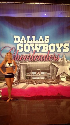 Kat Dunn on Instagram: "admit it- this is ALL of us right now after watching the @dccheerleaders netflix doc 💃🏼💙🪩 see yall at back at auditions next year!👋"