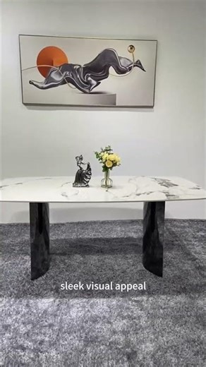 Extendable Sintered Stone Dining Table: Luxury Meets Functionality!