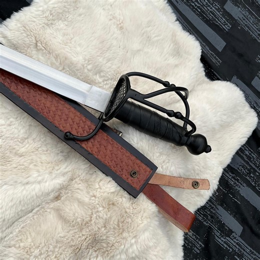 Walloon Sword Replica – 17th Century European Renaissance Cavalry Sword - Cosplay Prop - Etsy