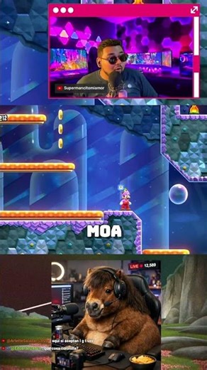 MARIO LG TV? 🥵 #supermariobroswonder #supermancitomiamor
