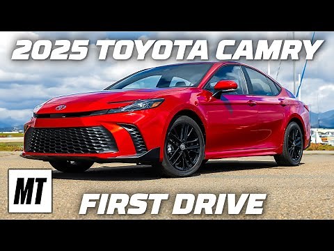 2025 Toyota Camry First Drive: The King of Sedans Just Got a Lot More Fun | MotorTrend