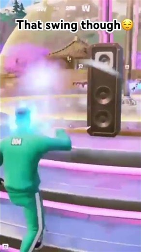 Trying out the new sword