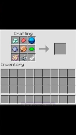 crafting enchanted trident #minecraft​​ #shorts​​ #youtube​​