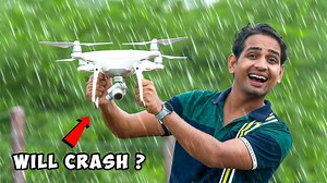 15M views · 791K reactions | क्या बरसात में ड्रोन उड़ पायेगा - Will Drone Fly In Rain Or Crash 樂 | Mr. Indian Hacker | Facebook