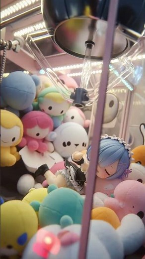 リゼロ×ミニチュア UFOキャッチャーに狙われるレム #reゼロから始める異世界生活 #rezero #rem #ai