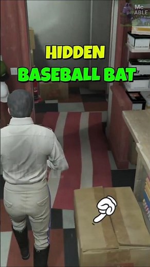 Hidden Base Ball Bat Location In GTA 5 #shorts #gta5 #gtaonline #fivem #viralshorts #memes