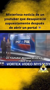 Noticia de hace unos años de un youtuber llamado "Funky Fathead" que despareció supuestamente después de abrir un portal mediante diferentes frecuencias pero luego volvió a aparecer sin querer dar explicaciones, ¿qué opinas sobre esto? 🤔👁️ Si te gustan estos temas mira el libro que está en el link de nuestro perfil o comenta "LIBRO" y expande tu mente ahora 🧿✨ | Rayo Misterioso