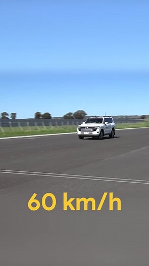 2022 Toyota Landcruiser AEB System ANCAP Testing