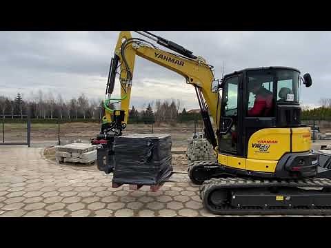 Yanmar Vio57-6B Rototilt x06 z systemem x-control