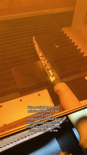 Engraving a Fillet Knife: Day 16 Process Video