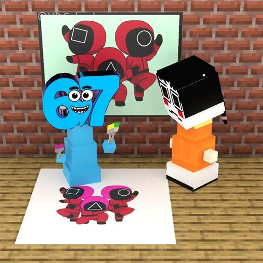 Help Sprunki 67 create the red color to get the right picture! 👍