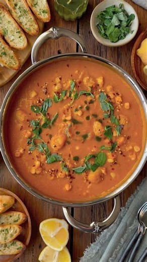 Roasted Carrot Chowder with Butter Beans & Corn (Dairy-Free)
