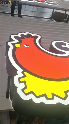 ✨ Cartoon Front-Lit Light Box — UV Printed Surface