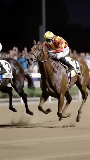 *Color Clash on the Track 🐴⚡ | Horse Race Excites the Crowd!