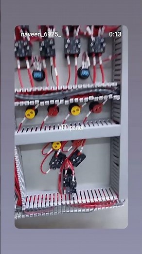 VFD control panel