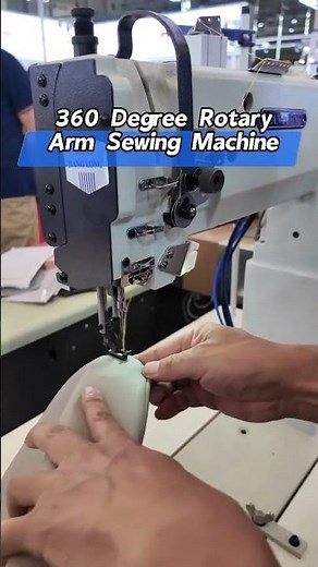 Revolutionary 360° Rotating Arm Sewing Machine Demo | CISMA 2025 Shanghai Industrial Sewing Tech