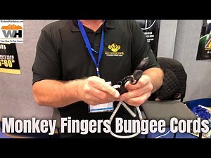 Adjustable Heavy Duty Bungee Cords For Securing Gear and Trailer Loads from Monkey Fingers