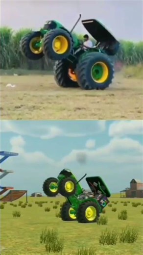 tractor video / Indian vehicle simulator 3D #tractor #gaming #stunt