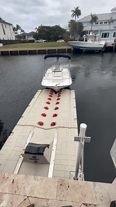 Docking made easy 🙌 Wave Armor is proud to provide you with the smartest and most advanced drive-on / drive-off boat ports in the industry! #wavearmor #boating #boats #BoatLife | Wave Armor