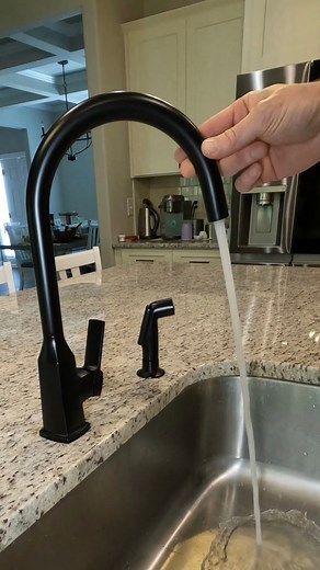 18K views · 123 reactions | Another day, another smooth install  #PeerlessPartner The Ezra™ Single-Handle Kitchen Faucet with Spray from Peerless drops in easy with pre-attached lines, 360° swivel, and a bold Matte Black finish that sells itself #ProsUsePeerless #peerlessfaucet #serviceplumber #plumbing #contractorlife #kitchenupgrade #homerepair #plomero #diy | The Plumberlorian | Facebook