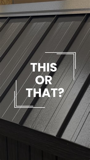 Buchner Manufacturing | What style? 👀⬇️ We want to know! What style are you choosing? Our Snap-On 11” or our Shake Shingle? Both concealed fastener systems and... | Instagram