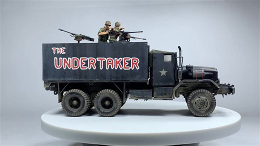 eBay : https://ebay.us/m/j5BzZu Check out this detailed 1:35 scale US Army M54 Gun Truck model from the Vietnam War era! Built, painted, and ready to display with 03 crews included. Perfect for militariam fans and collectors! 🚛🎖️ #MilitaryModel #VietnamWar #ScaleModel | Pro Built Model