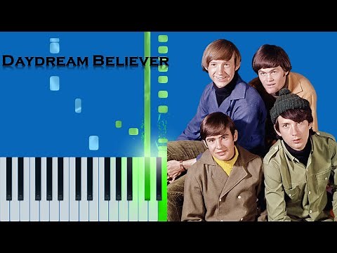 The Monkees - Daydream Believer (Hard) Piano Synthesia Tutorial