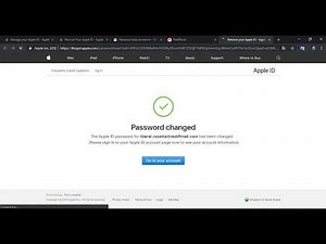 How to Reset Apple ID Password