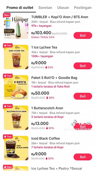 Promo Roti'O Hemat di Singkawang Grand Mall
