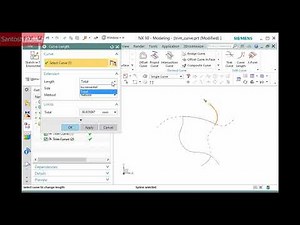 NX 12.0 | SIEMENS | Walkthrough - Curve Length